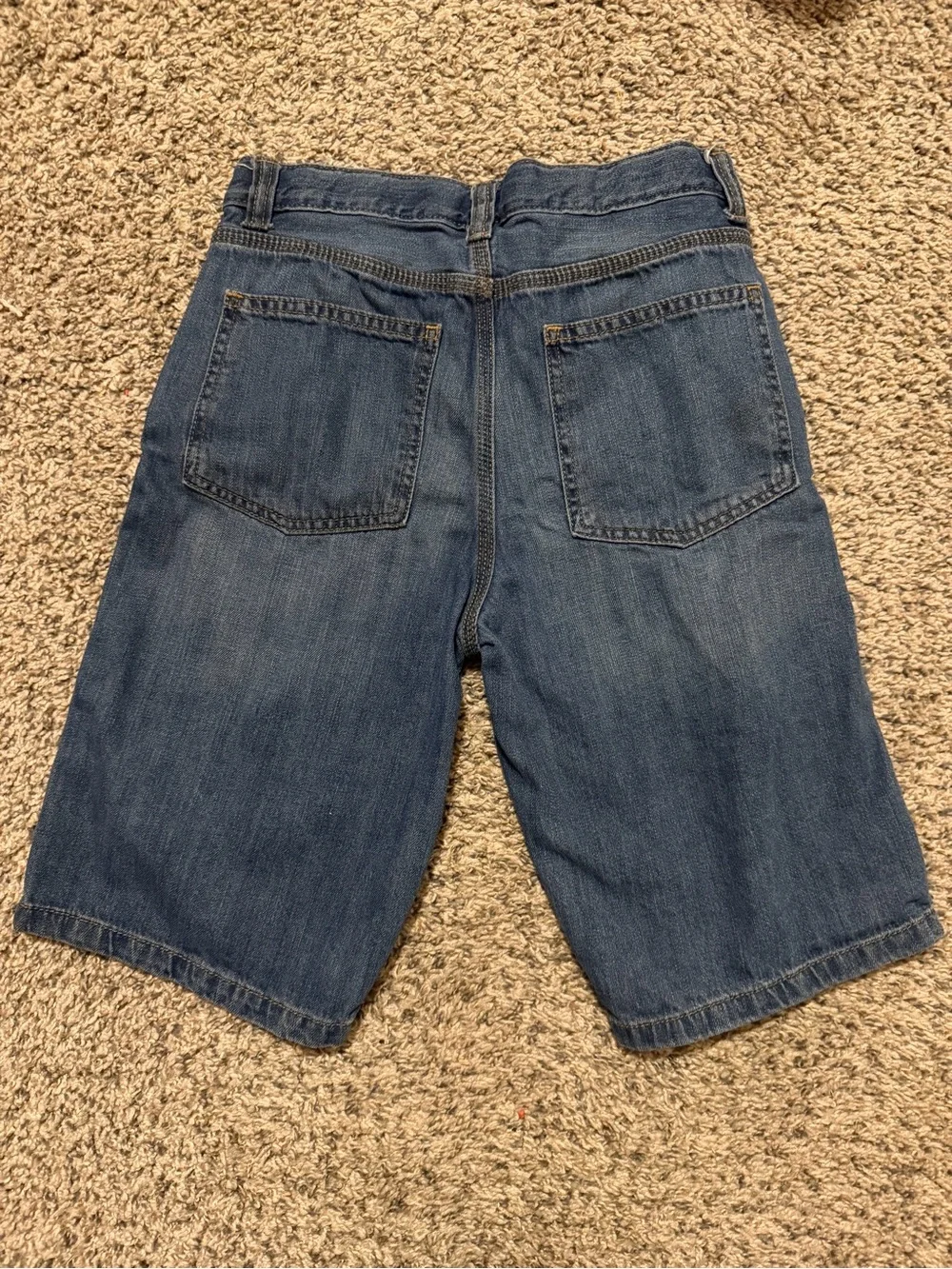 The Children's Place Dark Blue Denim Jean Shorts